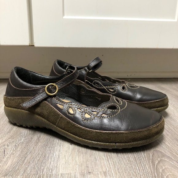 Naot Shoes Naot Walking Company Womens Size Eu 39 Brown Leather